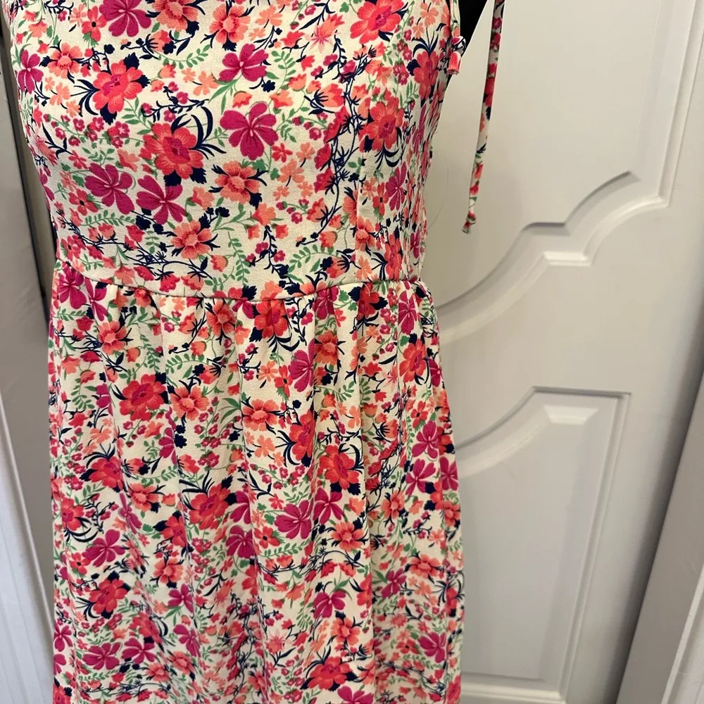 Altar’d State Floral Spaghetti Strap Flowy Dress Fit and Flare NWOT - Image 4
