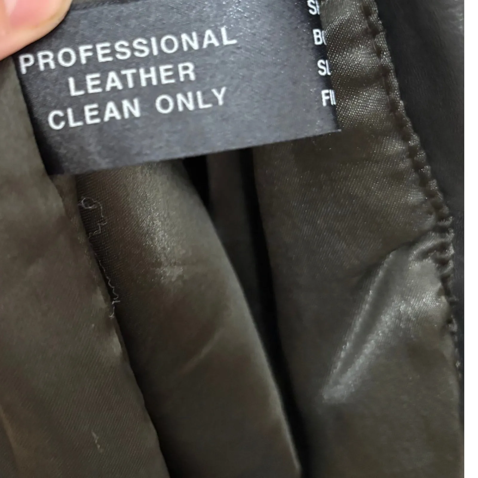 Black Leather Blazer Jacket Vintage Classic Retro Sz S NYC Black - Image 6