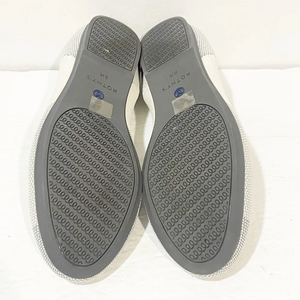 Rothy’s Size 8.5 Grey Multi Shade Round Toe Knit Ballet Flats - Image 6