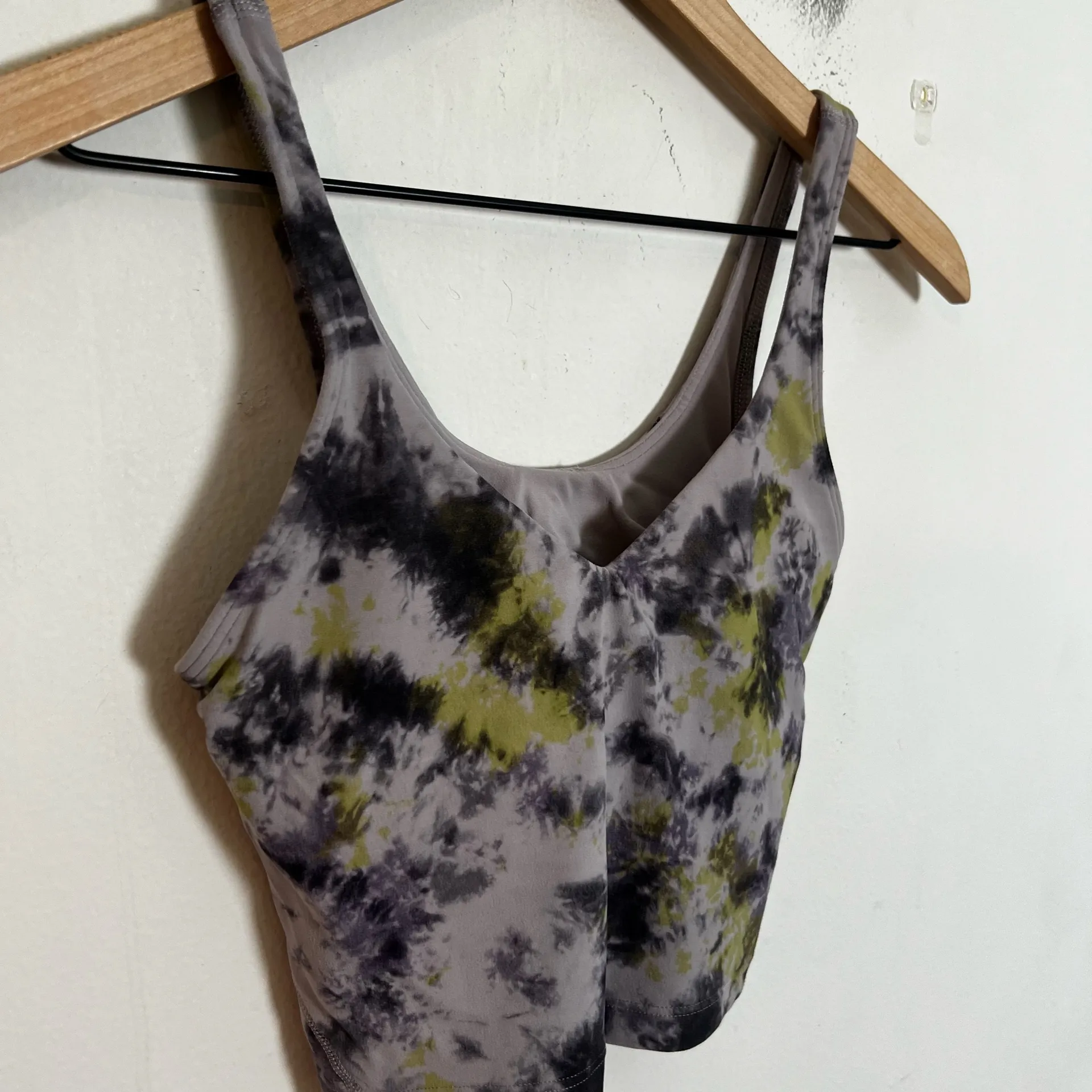 LULULEMON- Align Tank Top Radial Tie Dye Mauve Grey Multi Athletic Gym Workout - Image 4