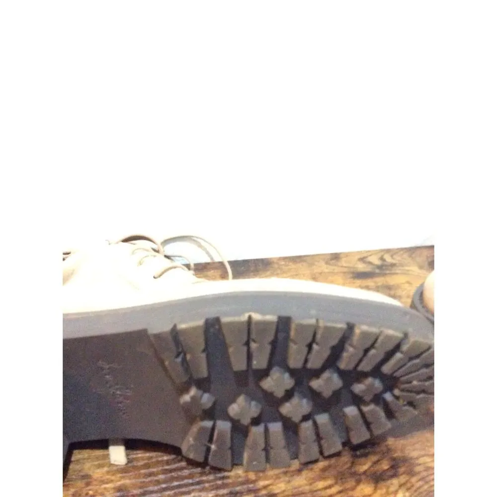 Sam Edelman Women Junip Brown Suede Festival Combat Platform Boots Size 11 - Image 3