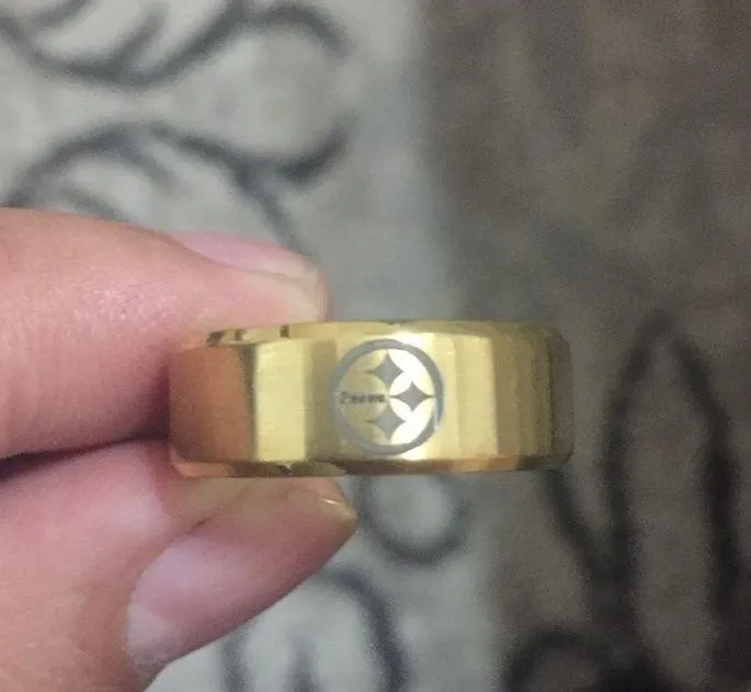 Gold Pittsburgh Steelers Ring - Image 4