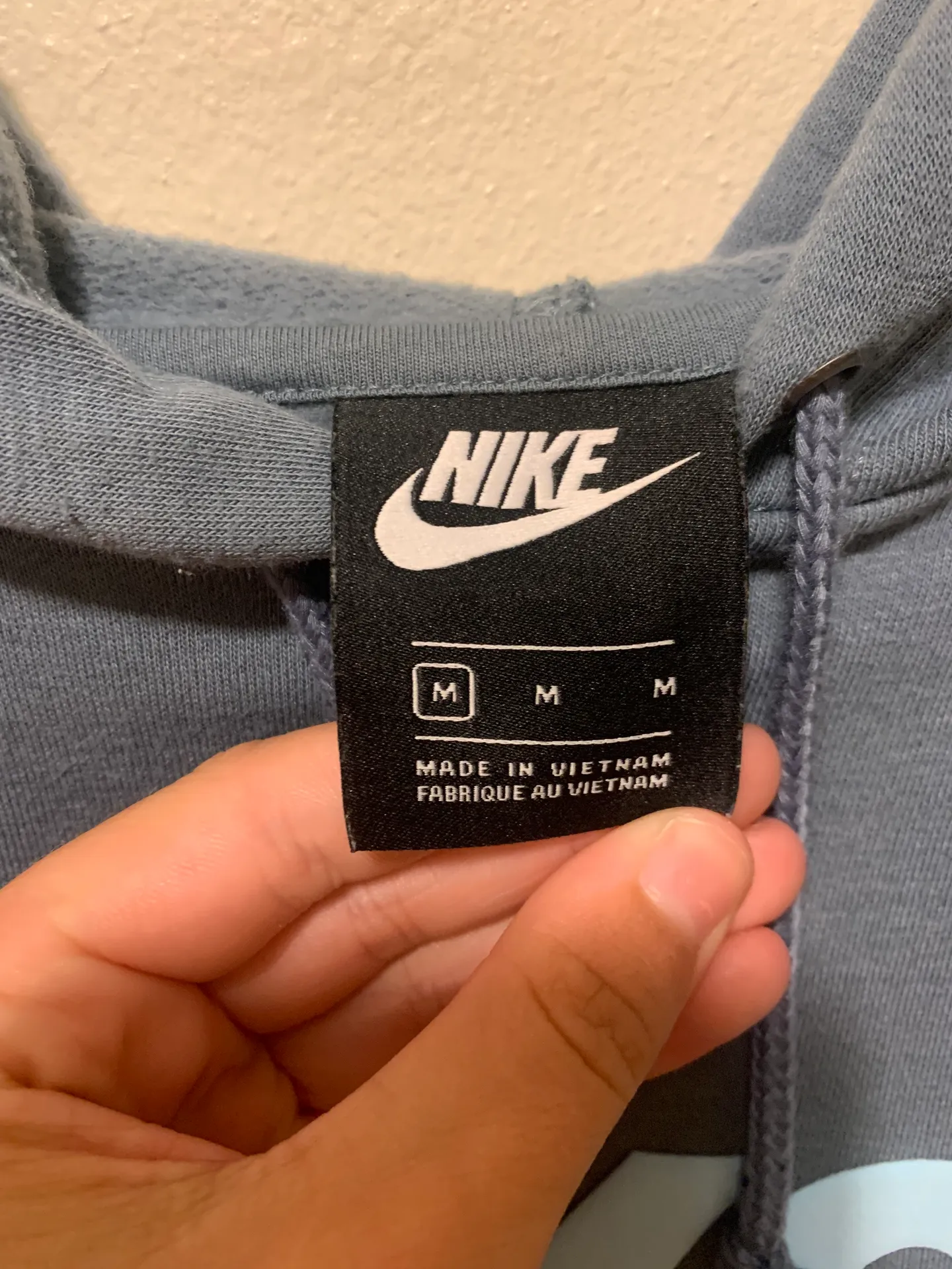 Nike Vintage  Blue Hoodie - Image 2