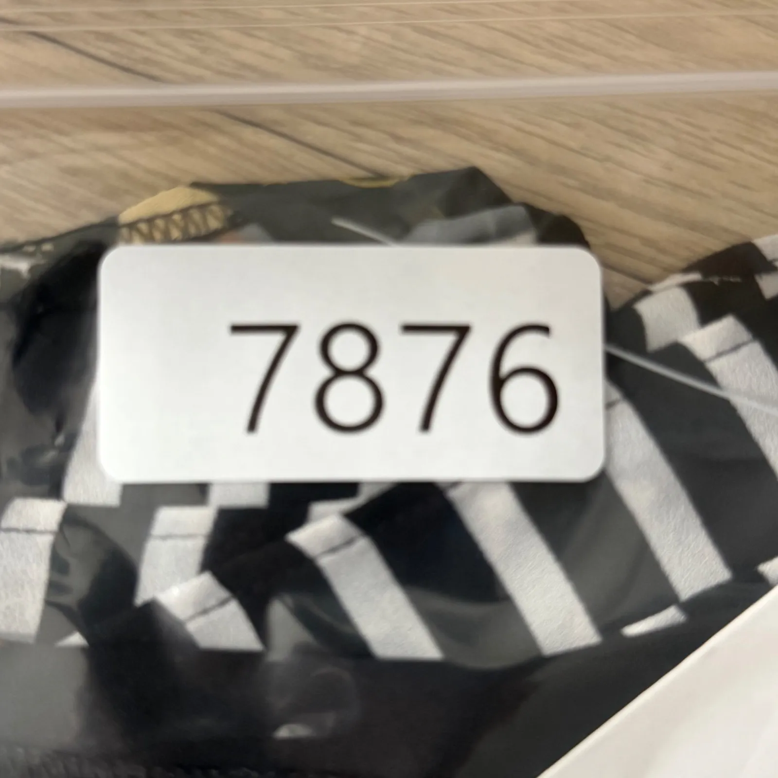 Bob Mackie Wearable Art Kimono Cardigan Large L Floral Stripe Print Layering Top - Image 9