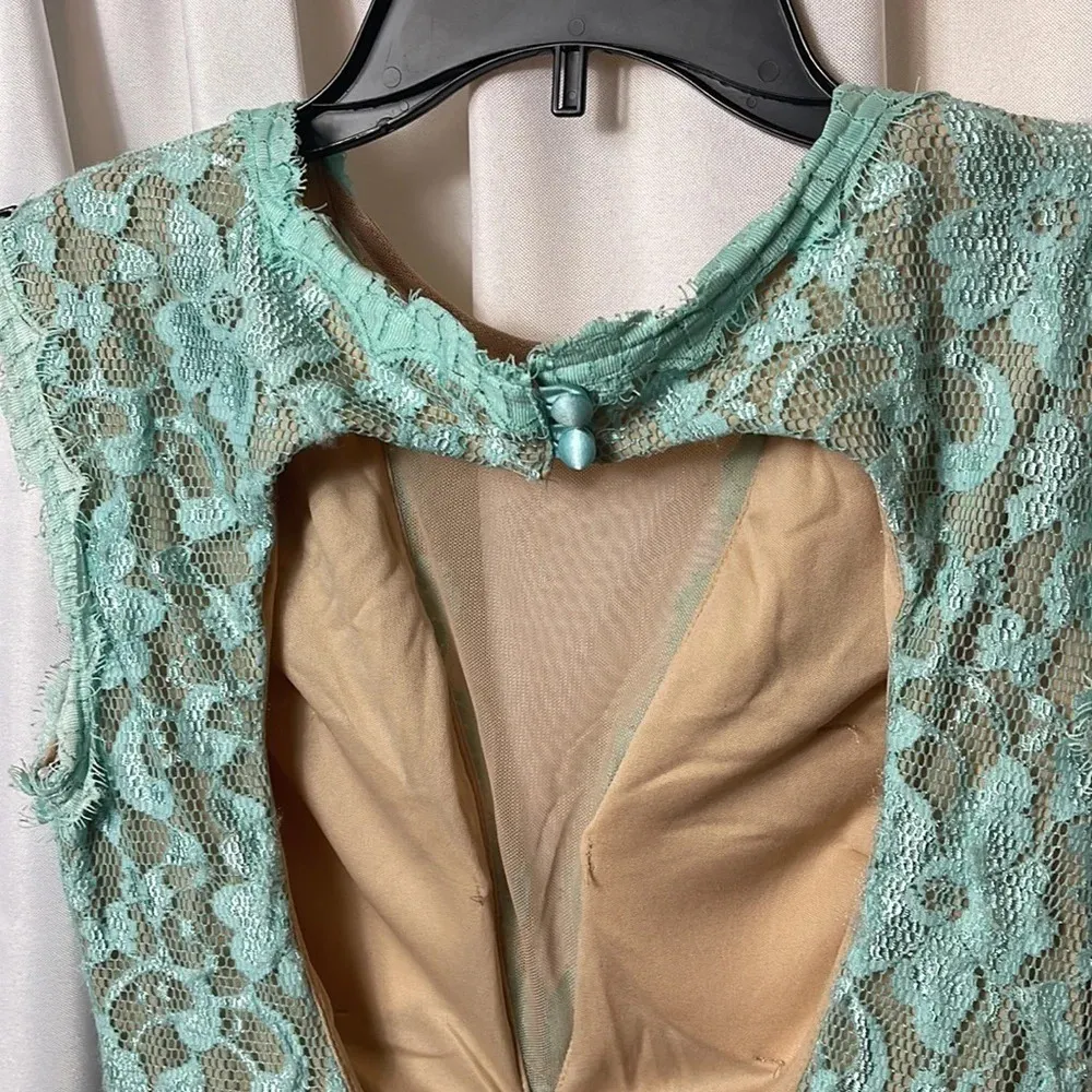 B. Darlin Formal Gown Holiday Tiffany Blue Dress 5/6 - Image 12