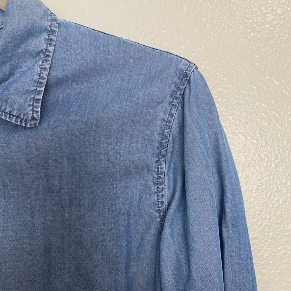 Banana Republic Parker Chambray Button Down Sz XS - Image 3
