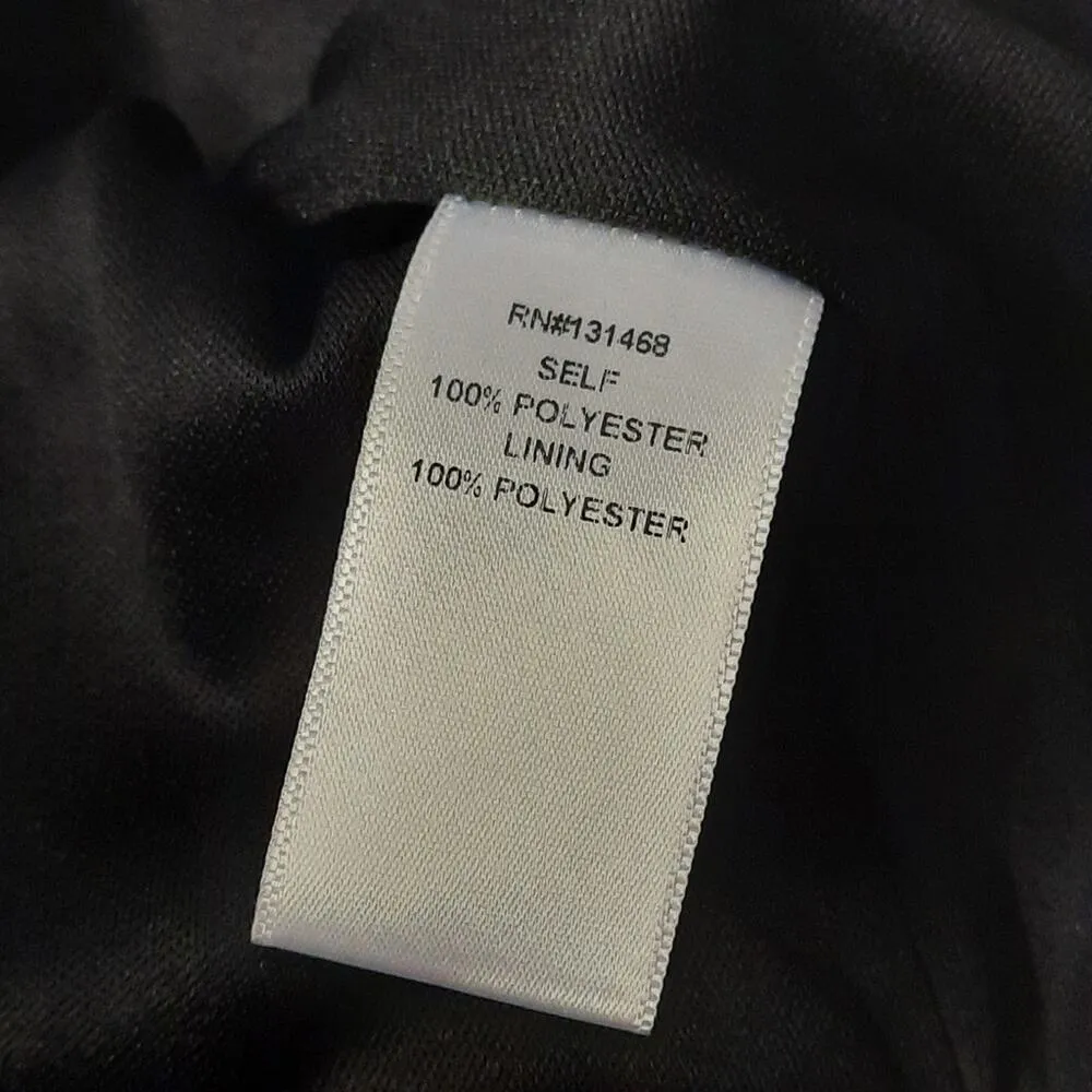 Vici Dress Womens Small Black Floral Long Sleeve Ruched Short Mini Party - Image 12