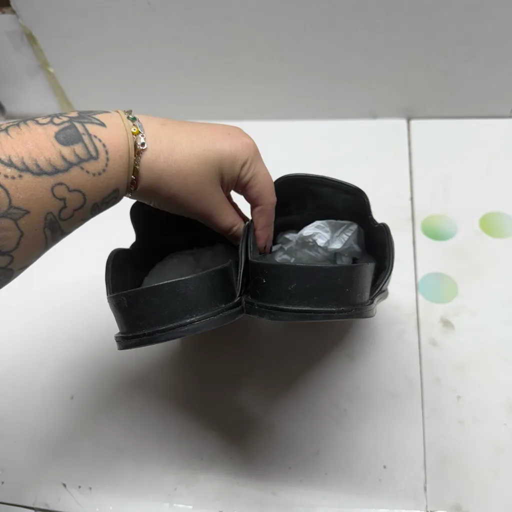 frame denim FRAME Le Aspen Leather Mule Clogs - Image 7