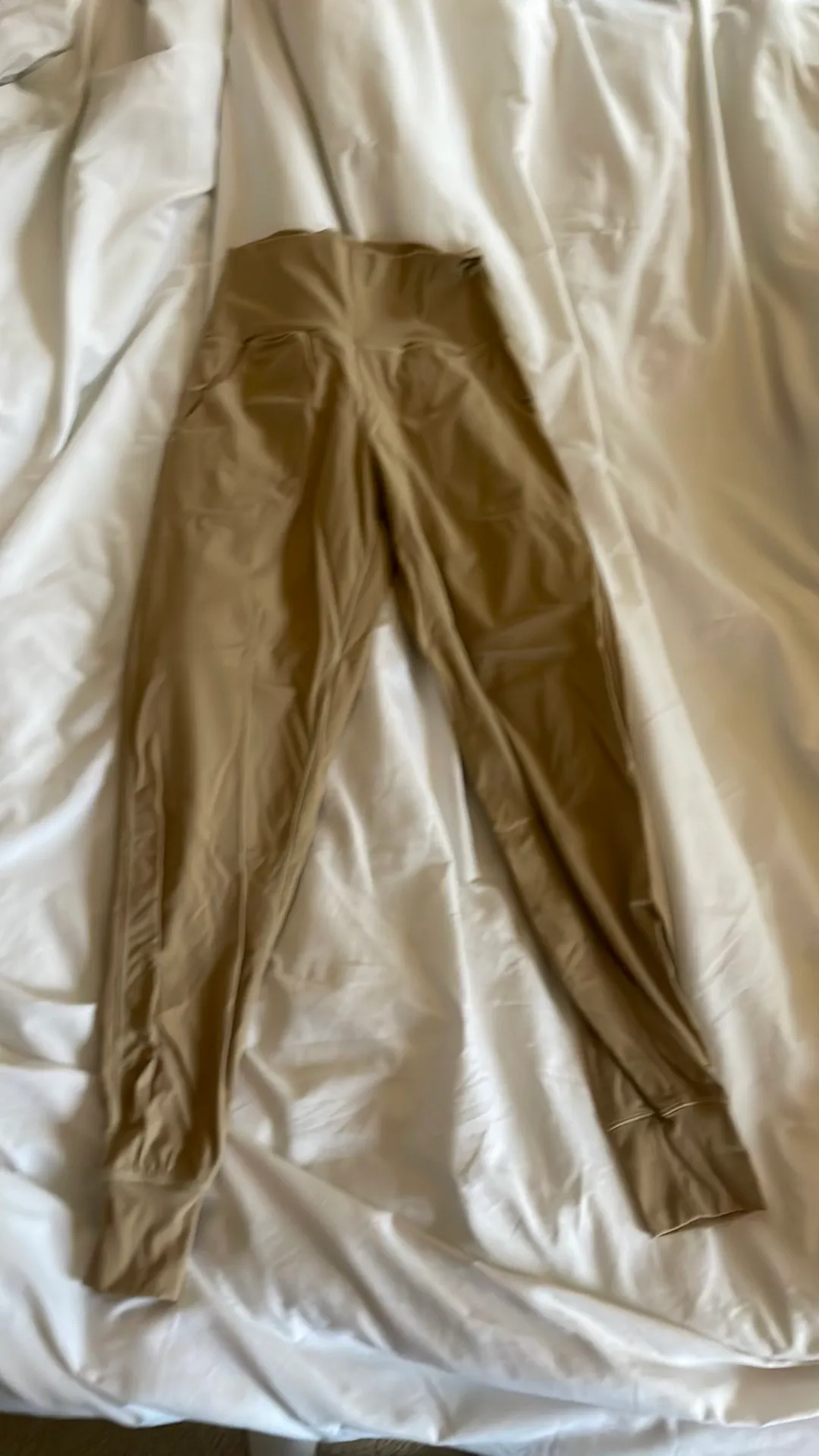 Buttery Soft Leggings Tan - Image 3