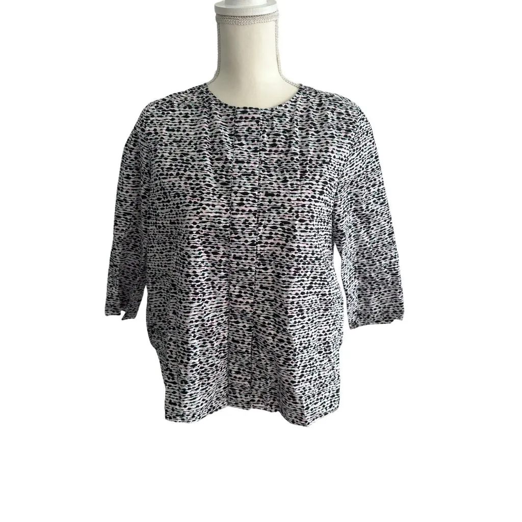 COS Lightweight Button Down Jacket Top Size US 4 - Image 2