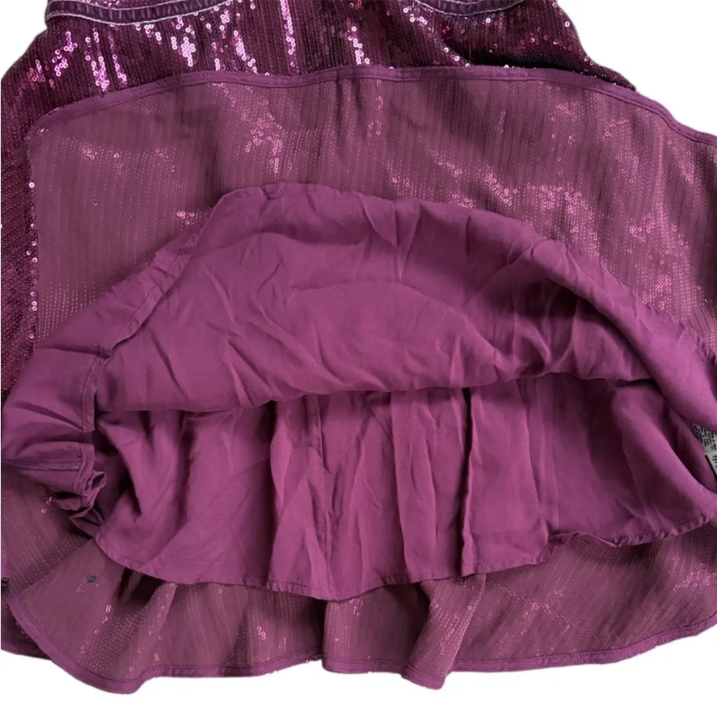 NWT Free People Film Noir Sequin Halter
Dress Plum Size 2 Retail $98.00 - Image 7