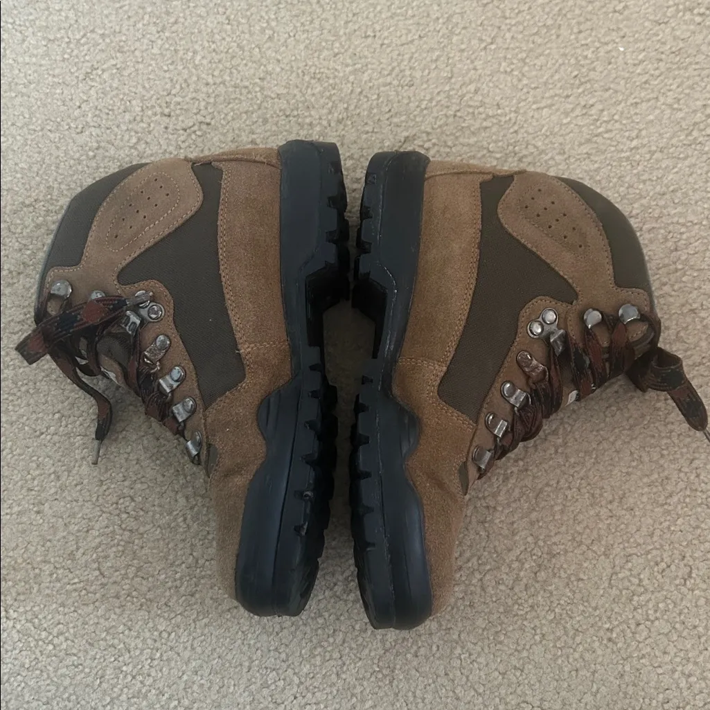 Tecnica Brown Suede and Black Trekking Hiking Boots sz z7 - Image 4