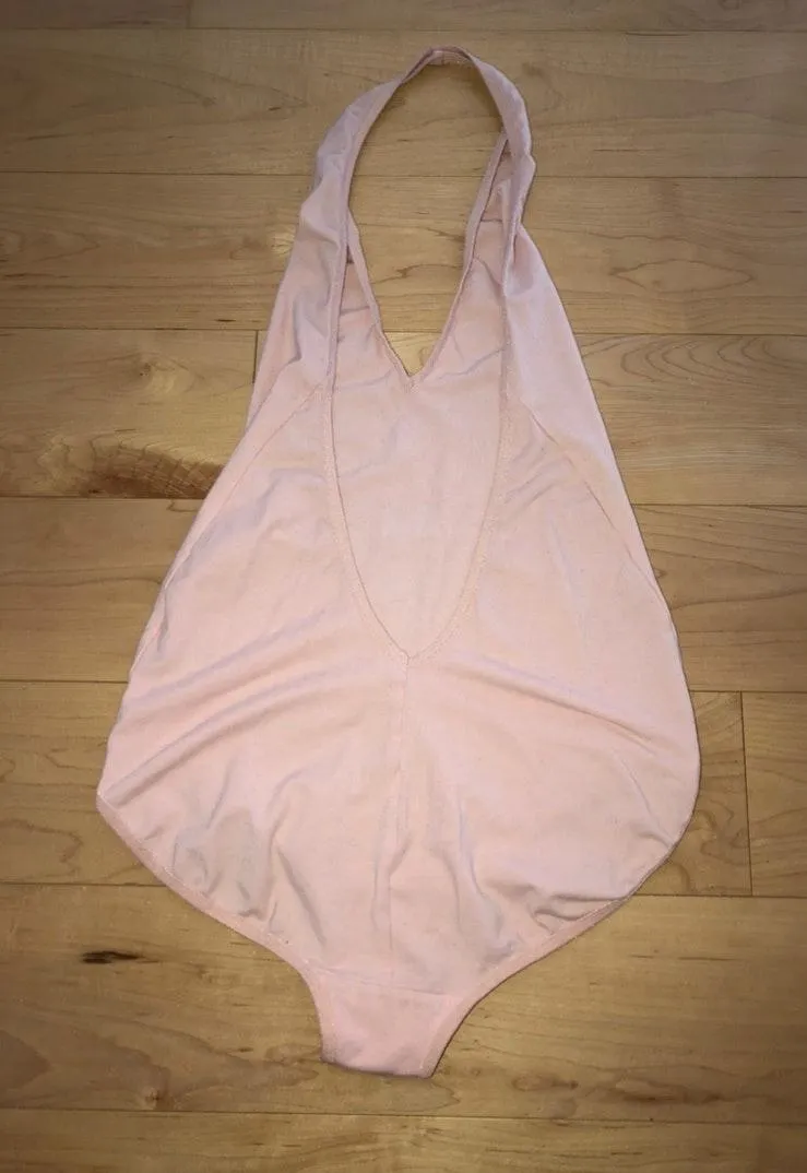 American Apparel Open Back Halter Bodysuit - Image 4