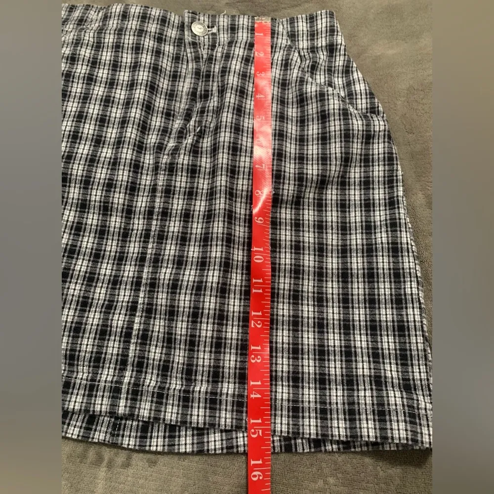 Hollister Ultra High Rise Plaid Mini Skirt size XS - Image 3