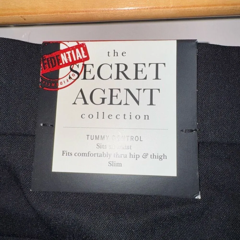 DRESSBARN Women’s Black Secret Agent Tummy Control Pants 20w - Image 5