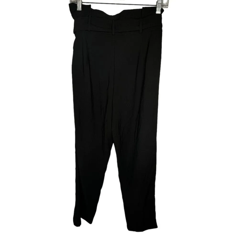 Everly Black Pants with‎ Belt - Image 4