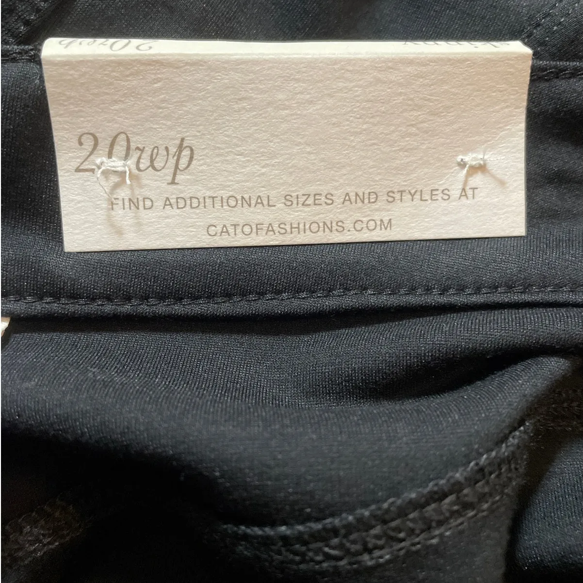 Cato Women Pants 20WP Black Stretch Comfort Workwear Office Academia Travel‎ NEW - Image 3