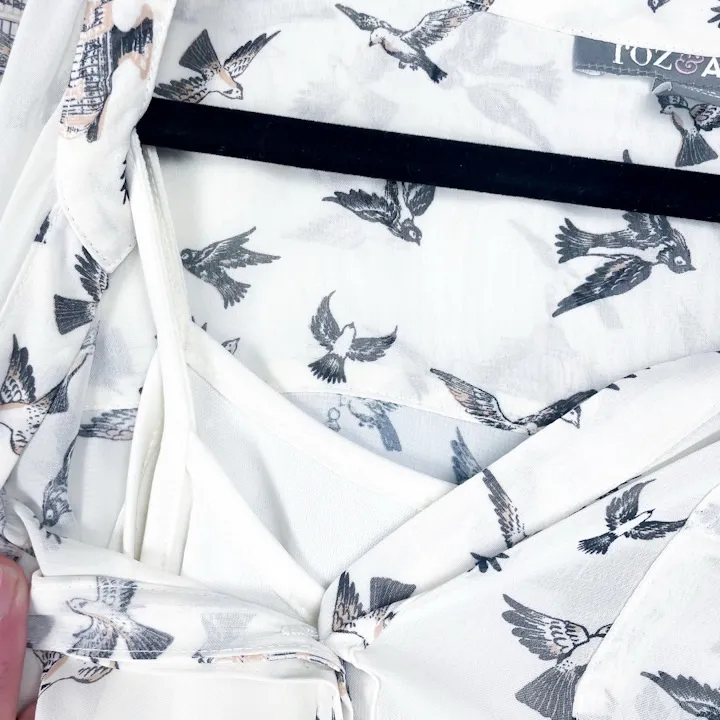 Roz & Ali bird print blouse - Image 8