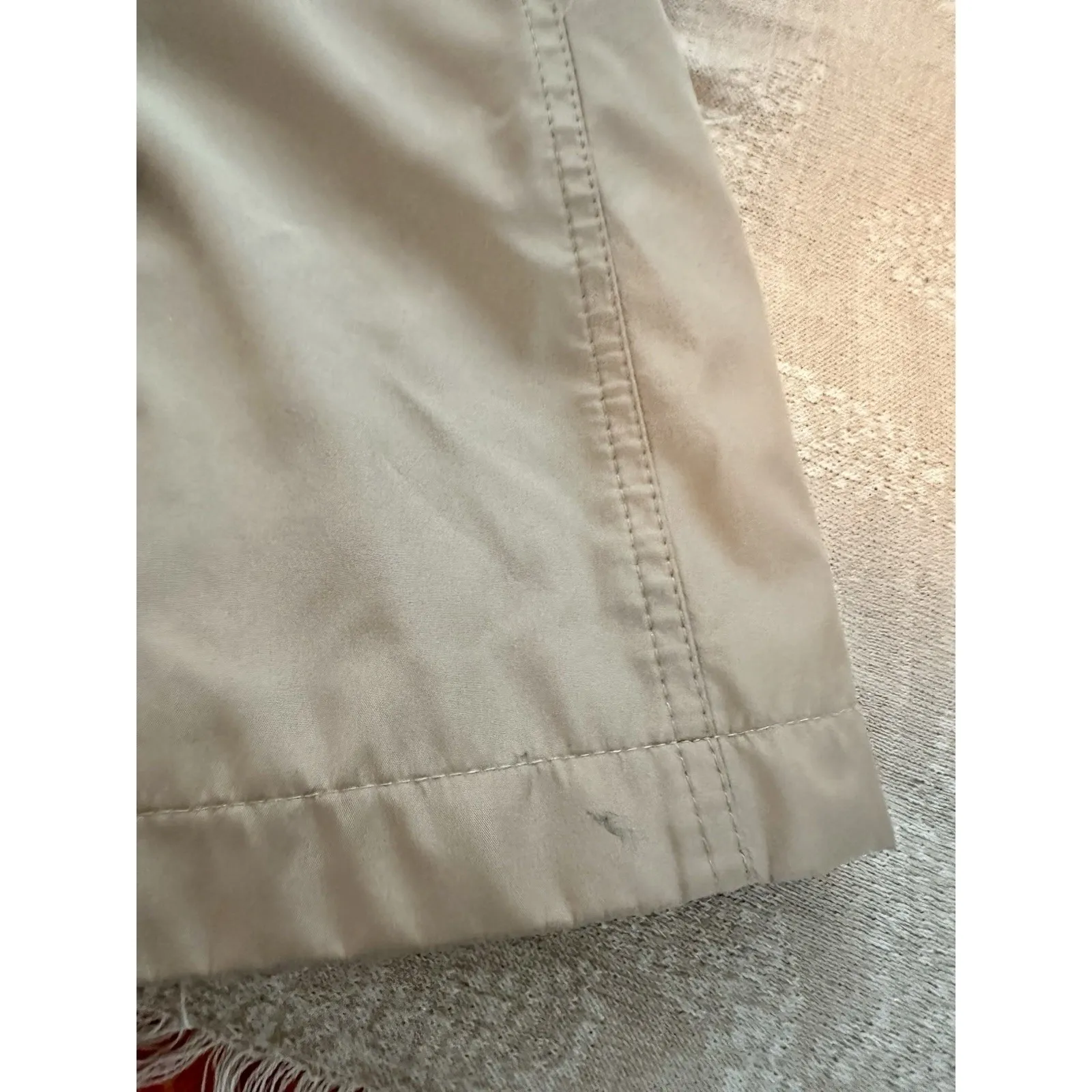 Calvin Klein Tan Trench Coat Size XL - Image 9