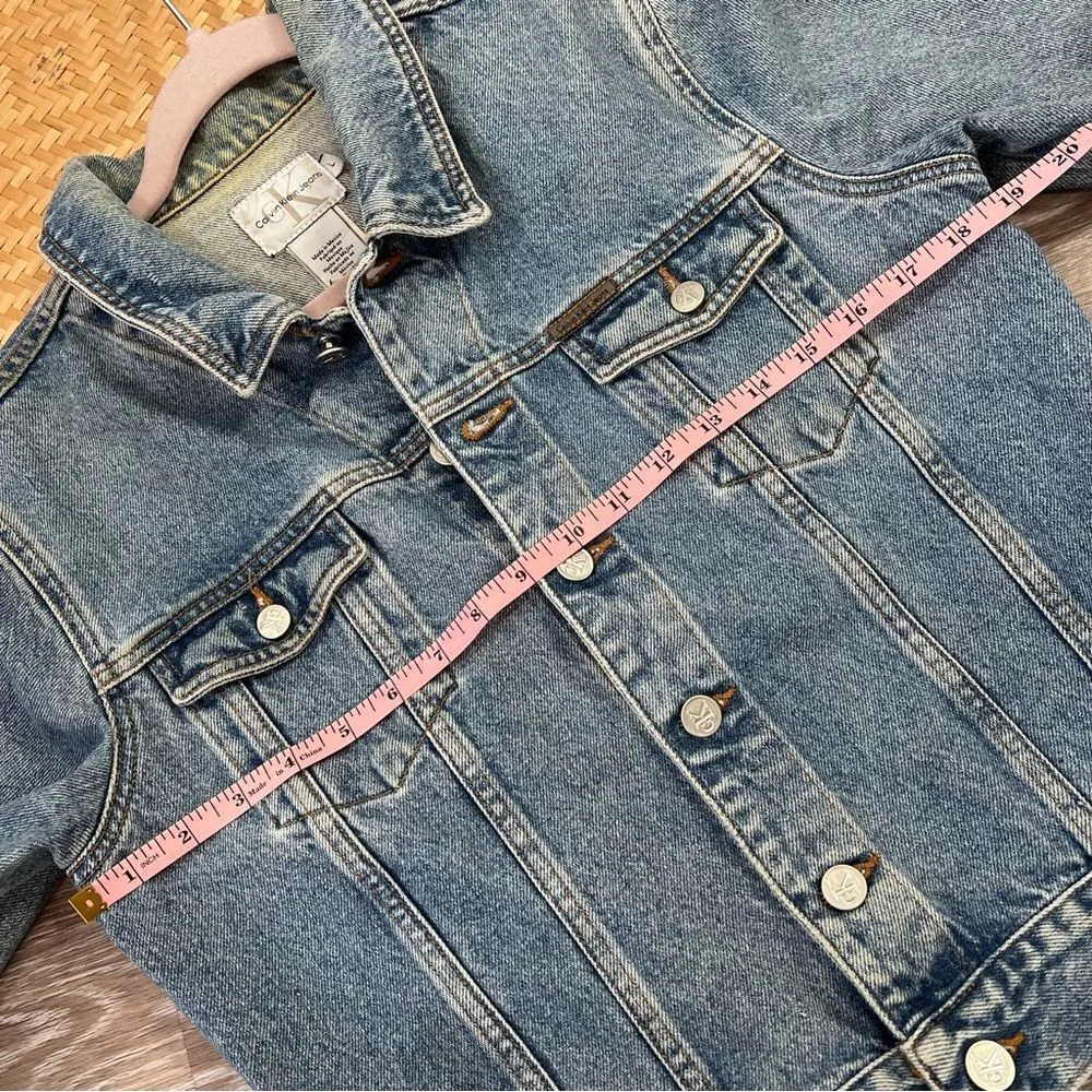 Vintage‎ 90’s Calvin Klein jeans denim jacket - Image 6