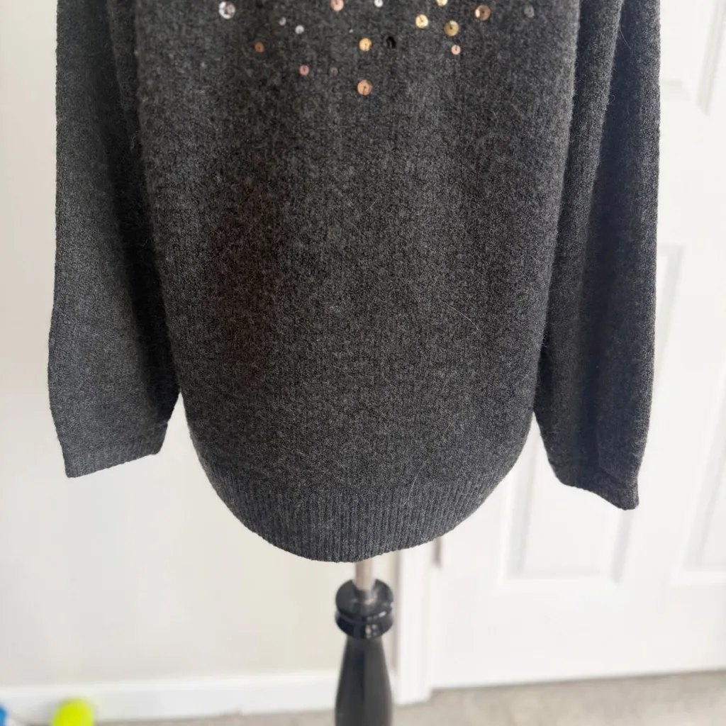 Halogen  Sequin Sweater size M - Image 7
