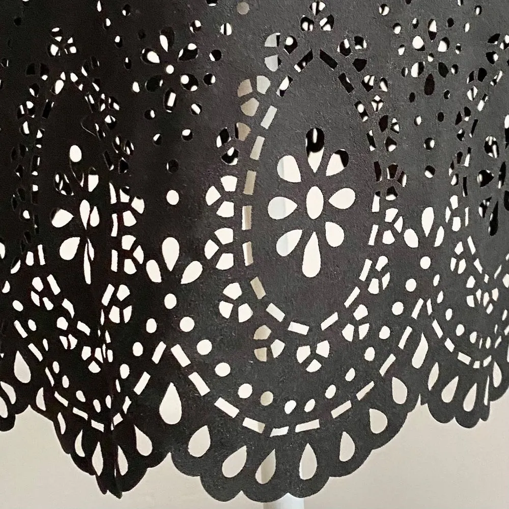 Kenneth Cole REACTION Black Laser Cut Swim… - Image 7