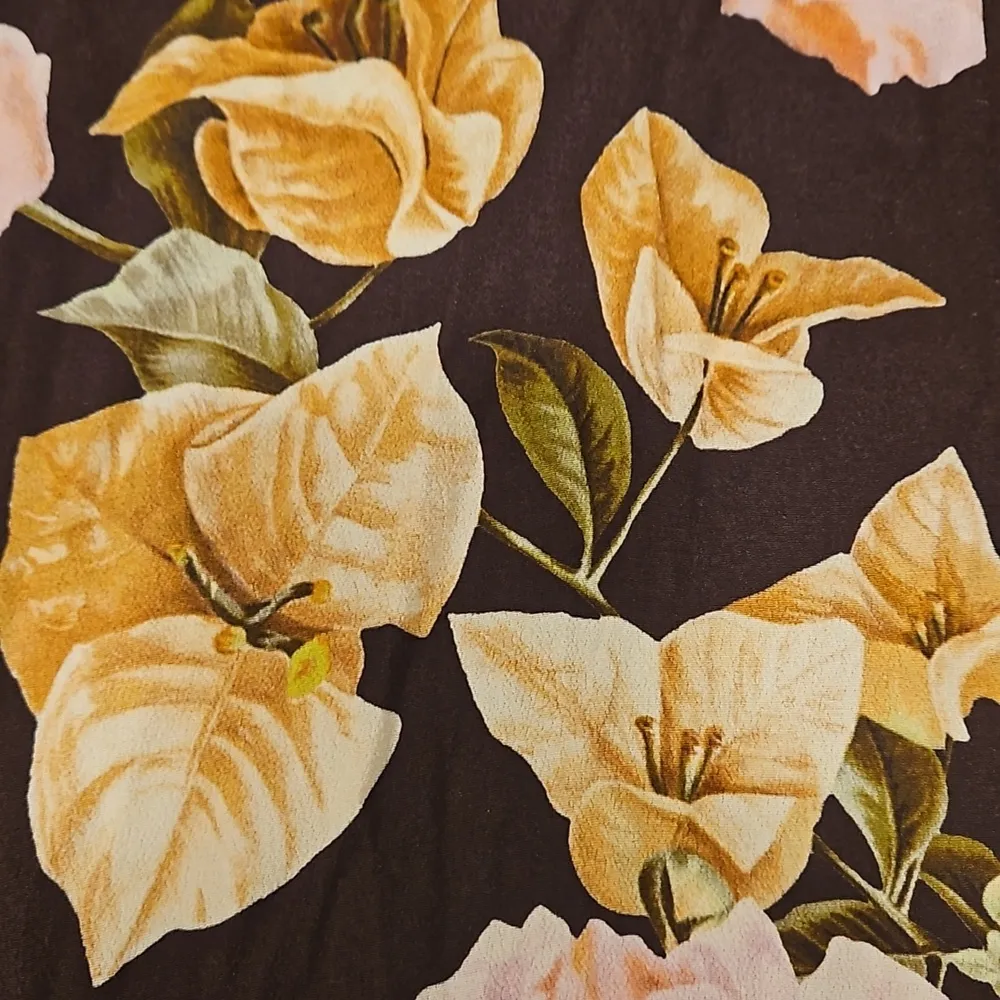 💕FAVORITE DAUGHTER💕 Long Sleeve Vibeyard Dress ~ Buganvilias Floral Print NWT - Image 7