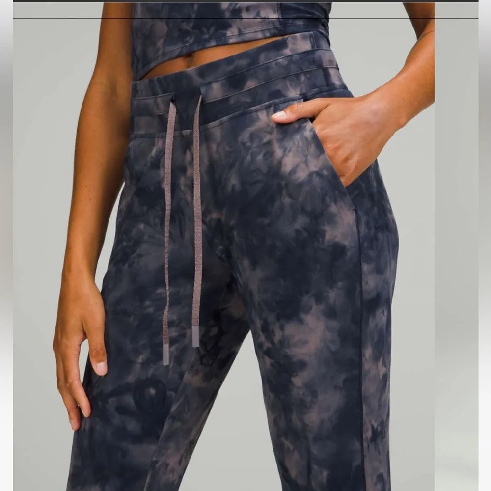Lululemon Ready to Rulu Jogger 29" Diamond Dye Lunar Rock True Navy Size 2 Pants - Image 3