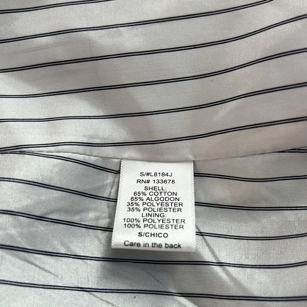 Love Tree Black Blazer Women’s Size Small Tailored Fitted Cinched Jacket - Image 6