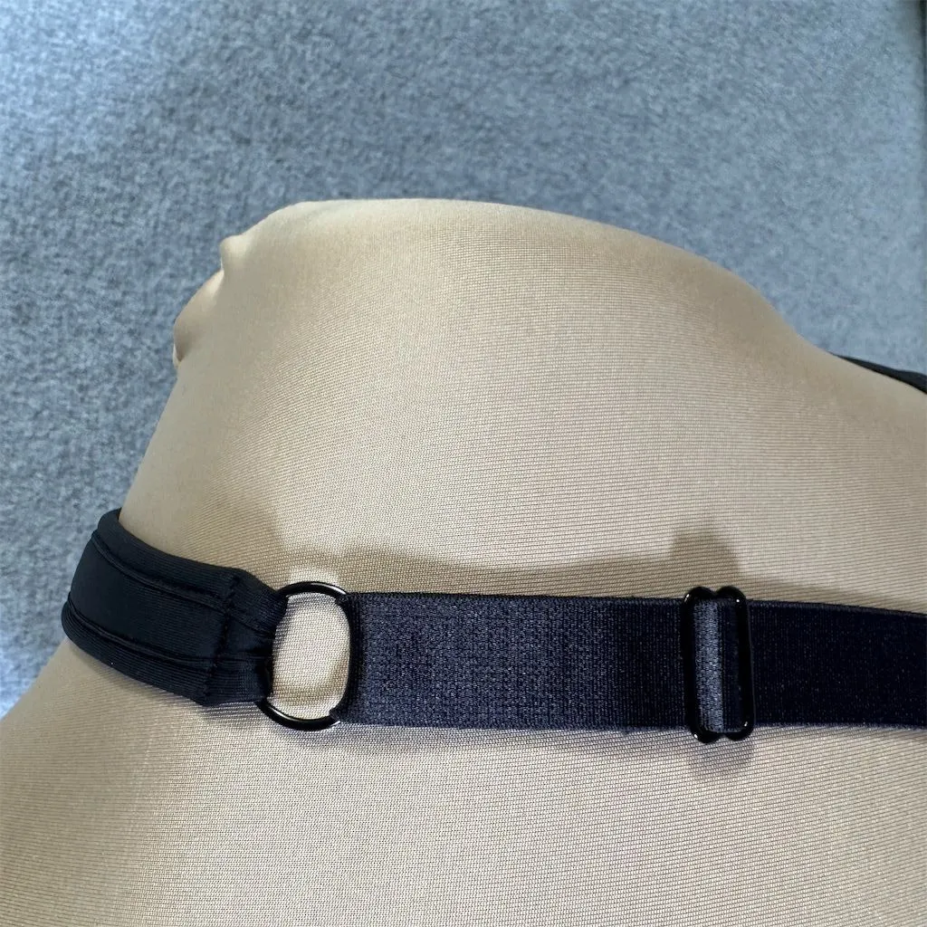 UNDEROUTFIT Women's The Cradle Bra 42D Black Underwire Adjustable Size undefined - Image 7