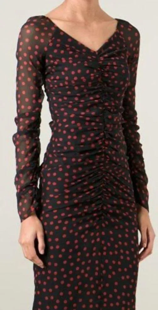 Nwot dolce &gabanna silk polka dot dress - Image 7