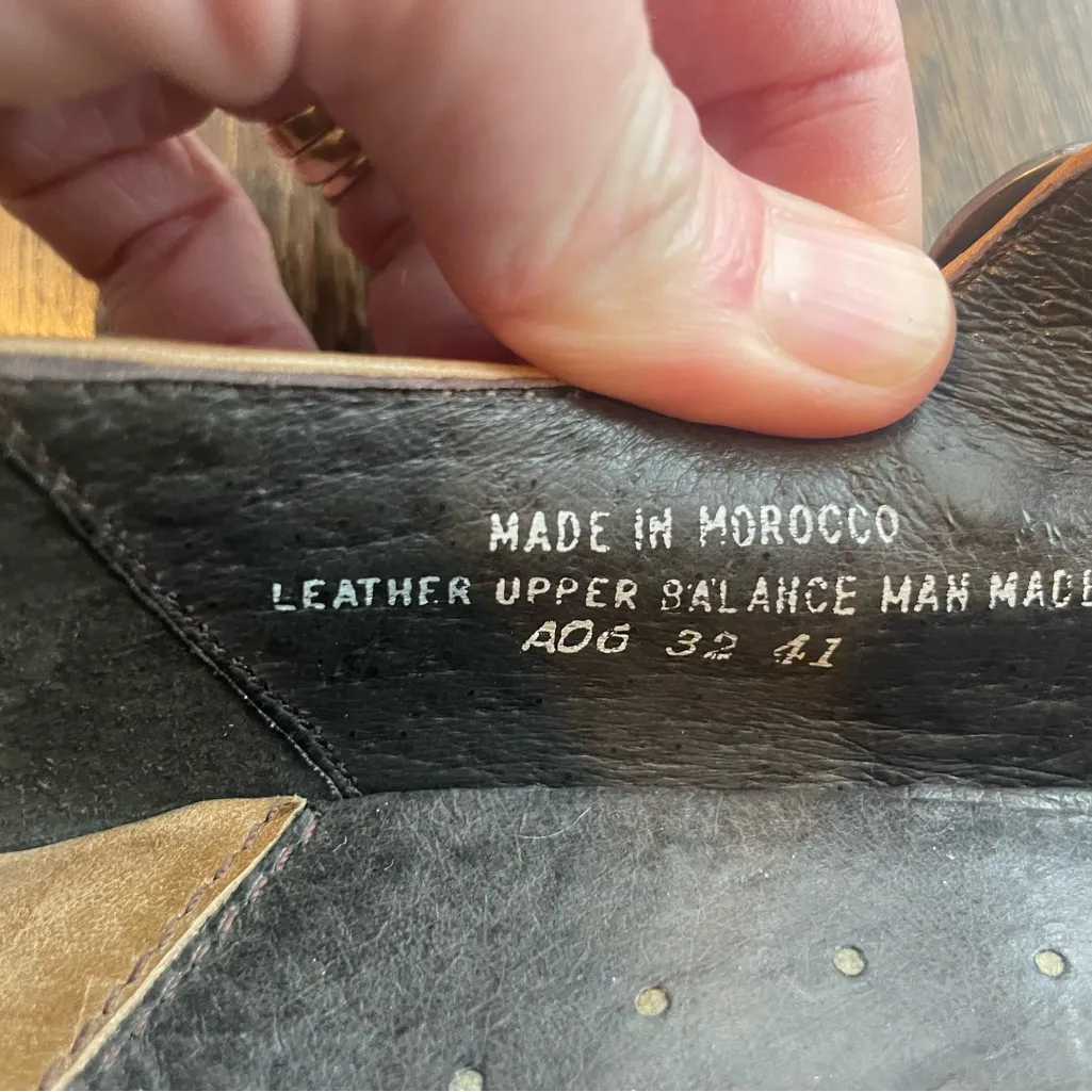 Dansko Giselle Nubuck Mary Jane Tan Leather Shoes  - size 41 (10.5/11) - Image 8