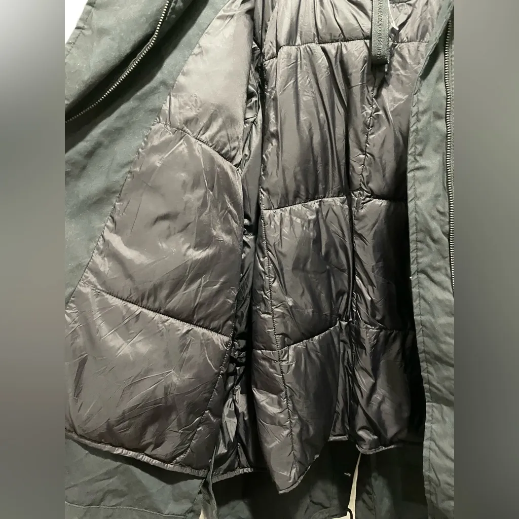 Zara The Minimal Parka Limited Edition Oversized Puffer Jacket Coat Size Medium - Image 10