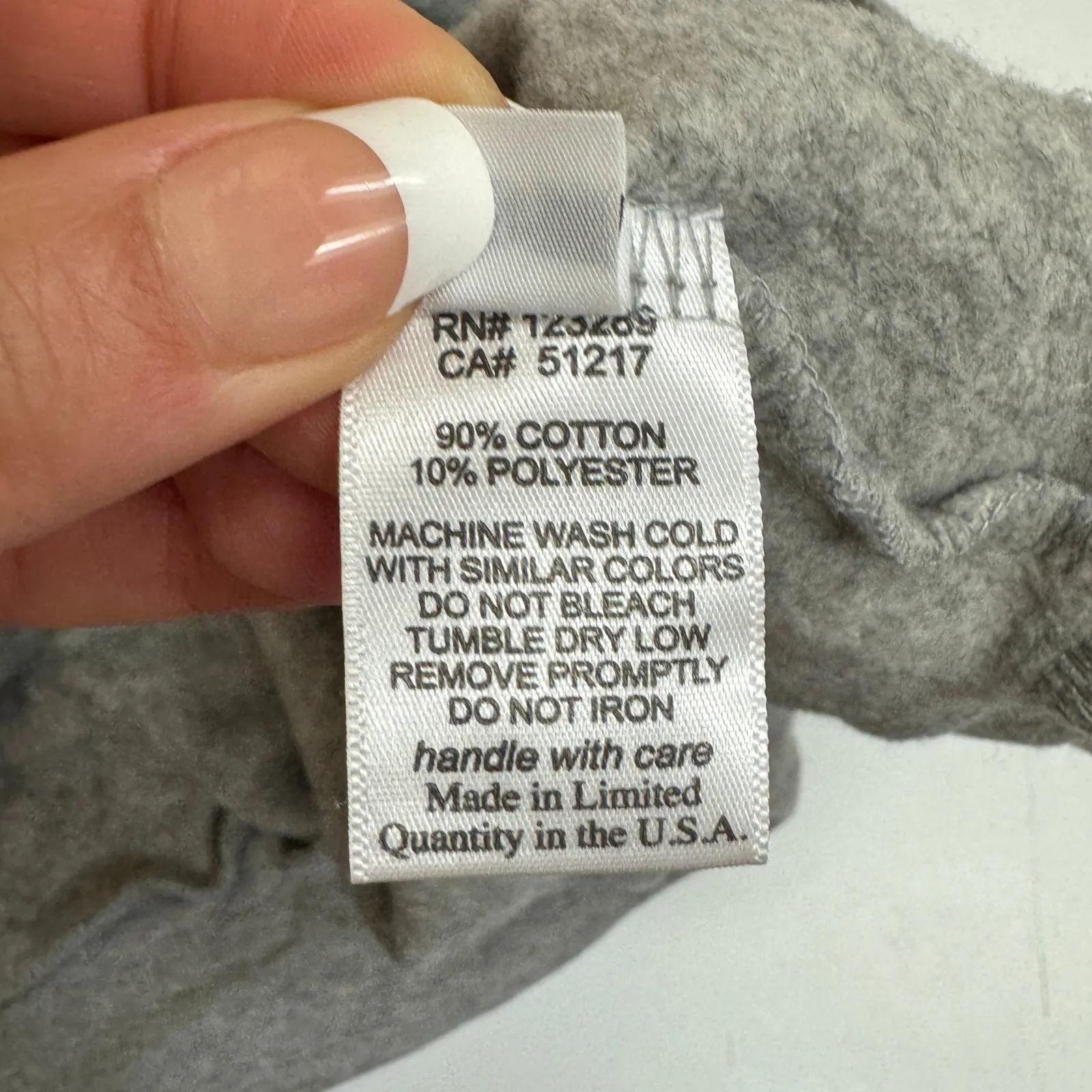 Michael Lauren Hoodie Womens Small Grey Knit Sweater Striped Pullover - Image 4