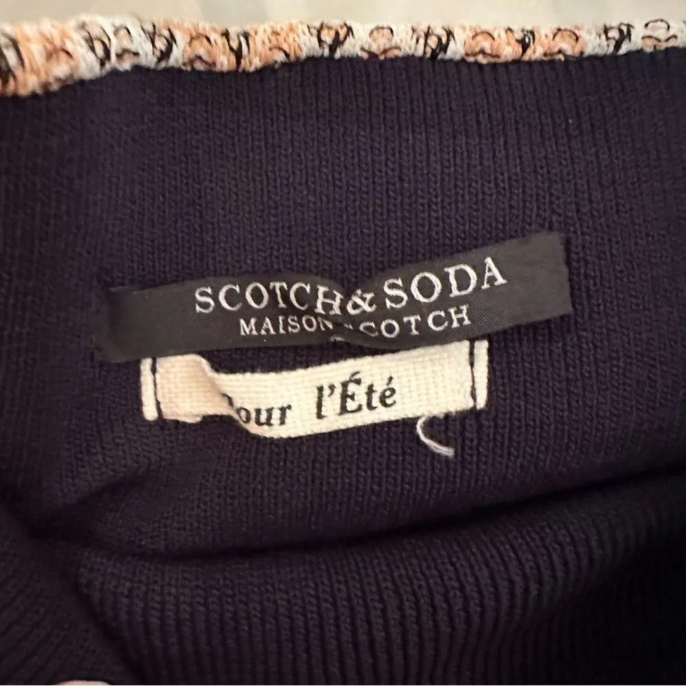 Scotch &‎ Soda Pour L'ete Tube Dress Women's Size XS Pastel Stretch Side Seam - Image 5