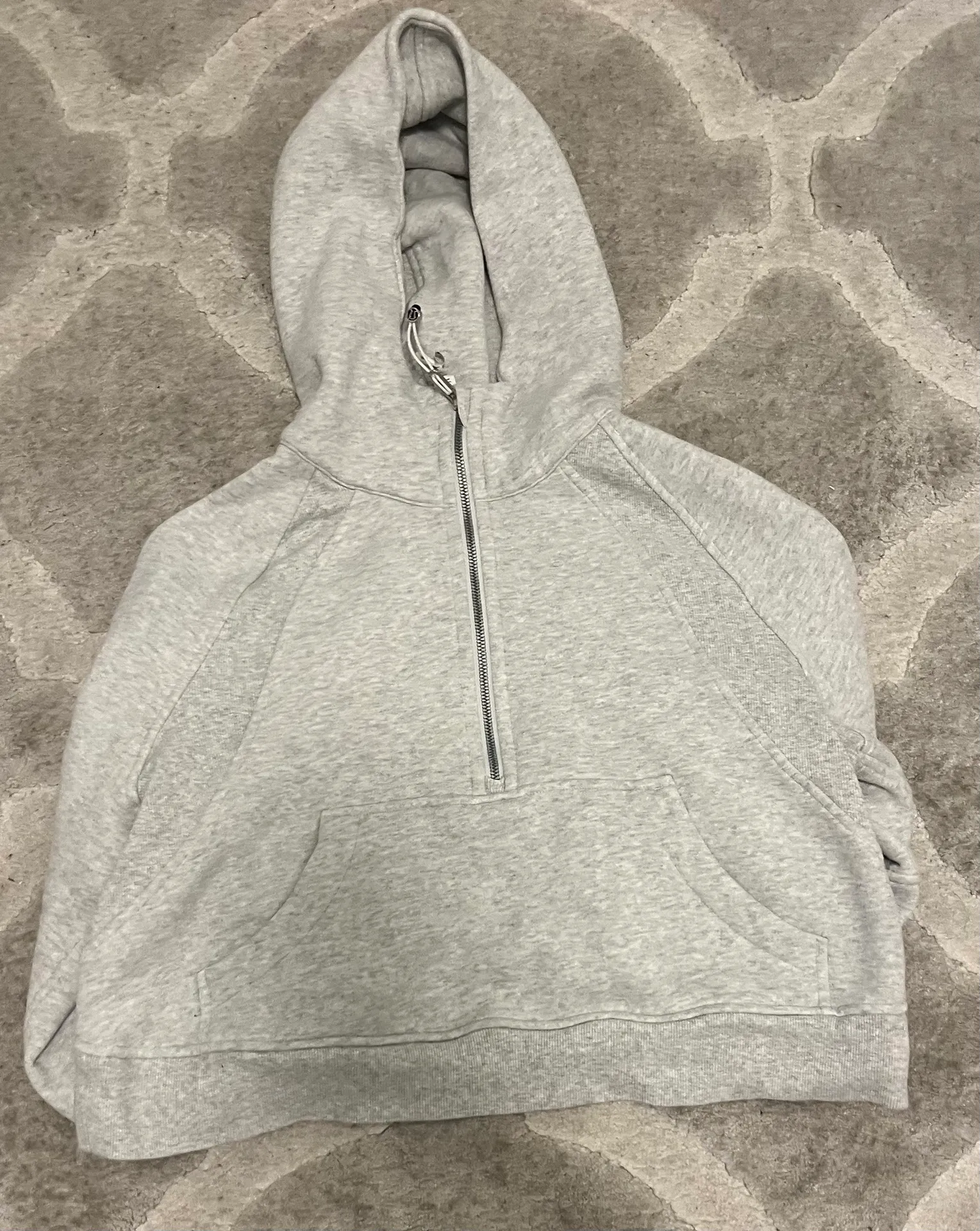 Scuba Oversized Half-Zip Hoodie - Image 2