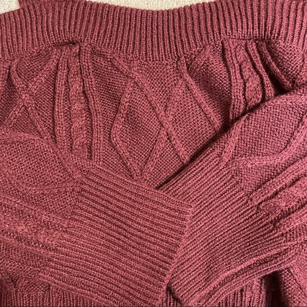 Say What? Juniors’ Two - Piece Cable-Knit Shrug and Tank Set - Image 9