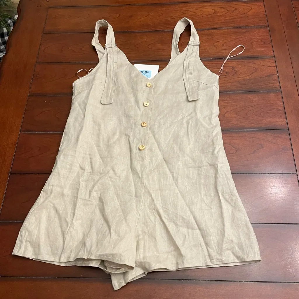 Seek The Label‎ Linen Romper - Image 2