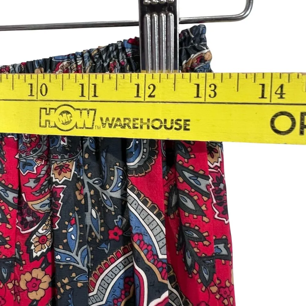 Alfred Dunner Petite Vintage Size 10 Floral Paisley Elastic Waist 2-Piece Skirt - Image 6