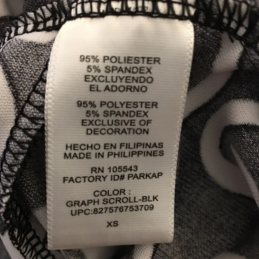 Narsisco Rodriguez Slant neck Rayon/spandex Top Black Size XS - Image 6