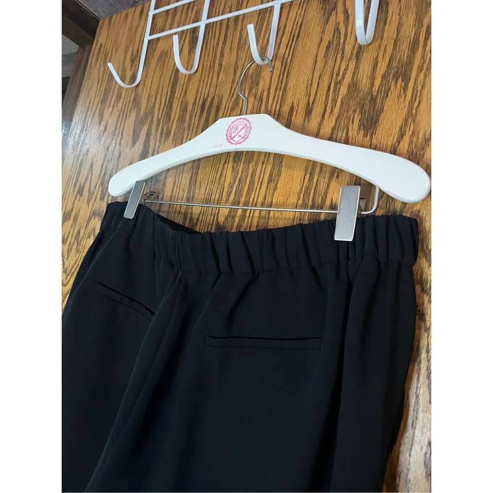 J. Crew Black Dress Pants Woman’s Size 12 100% Polyester - Image 11