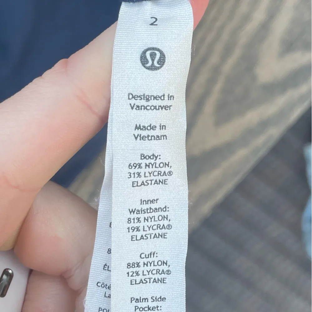 Lululemon Keep Moving Jogger high rise relaxed fit navy blue Size 2 - Image 8