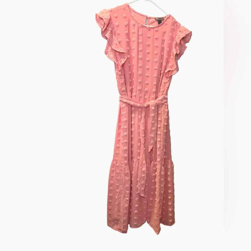 Love By Design Clip Dot Maxi Dress Size XL - Image 2