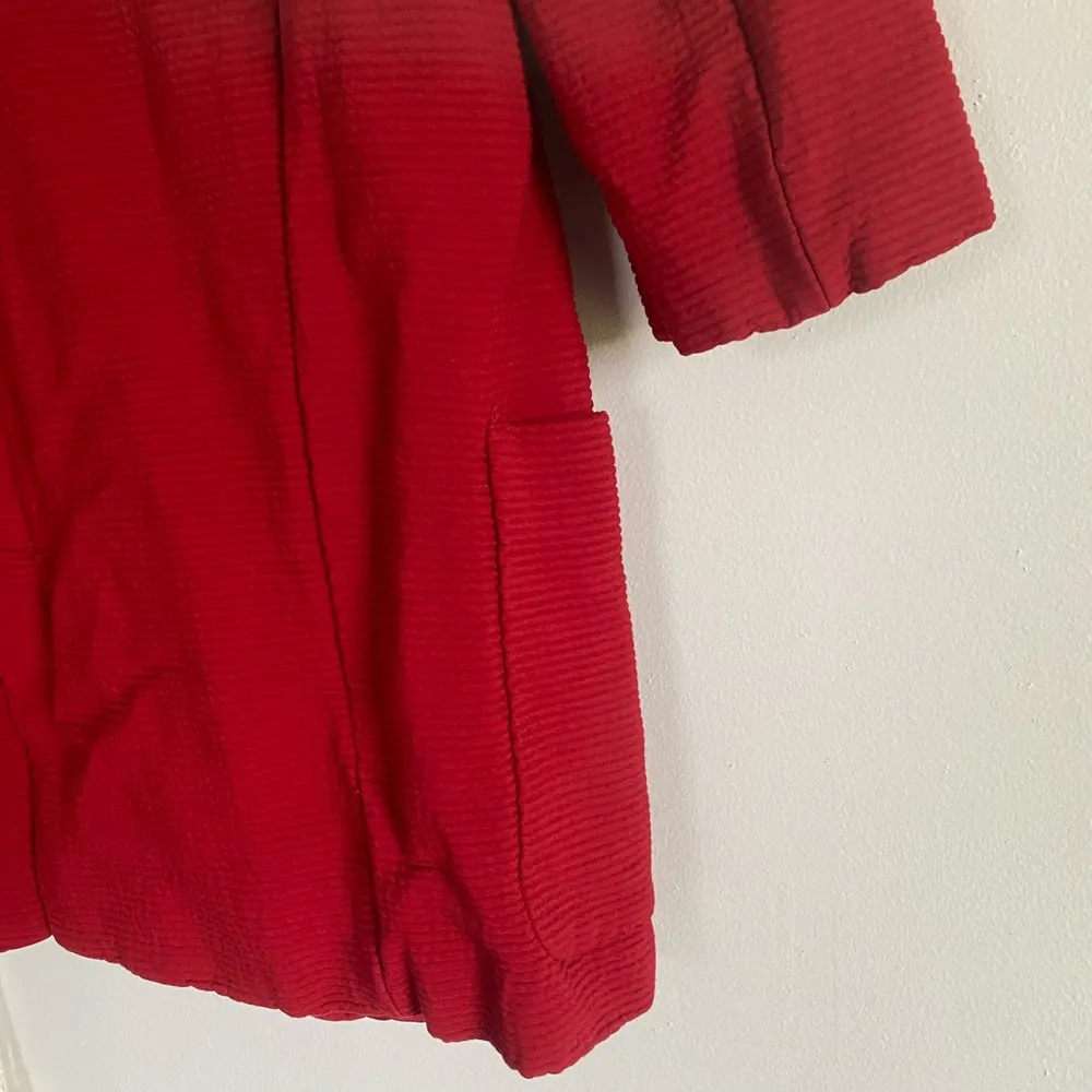 ZARA - Red corduroy blazer - Image 7