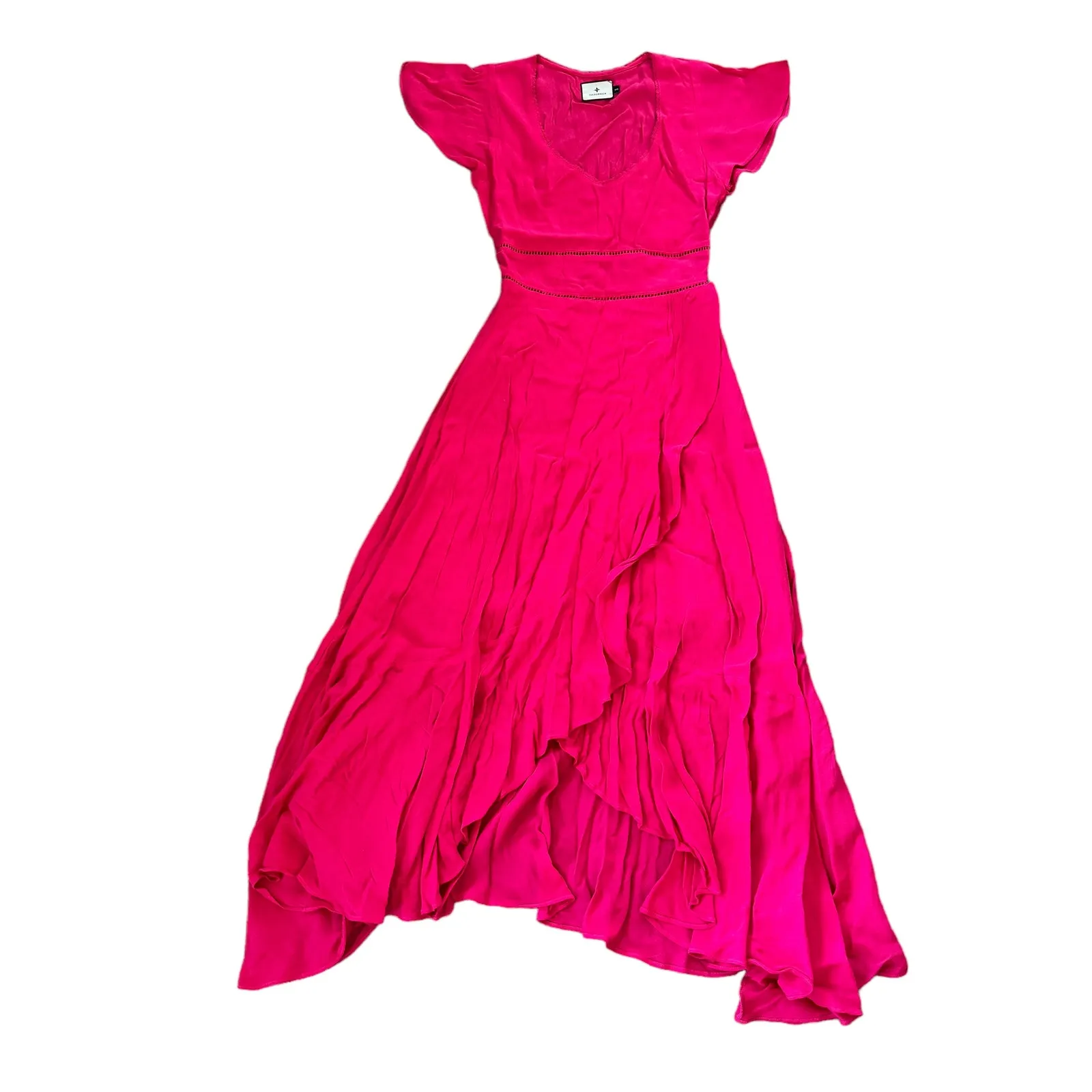 Tuckernuck Hot Pink Midi Dress - Image 3