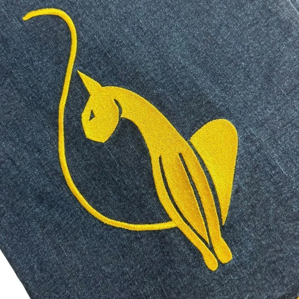 Y2K Baby Phat High Rise Cropped Flare Jeans 24 - Image 5