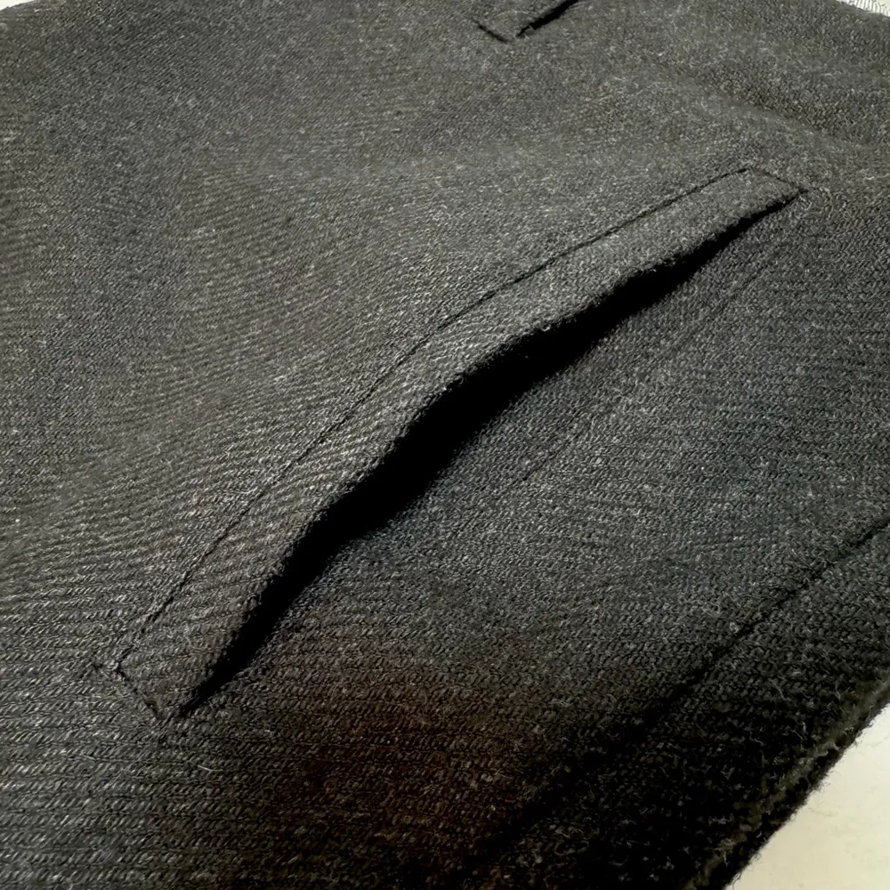 Women's Peruvian Connection Charcoal Gray Wool Blend Dress Pants Size 8 Trousers - Image 10