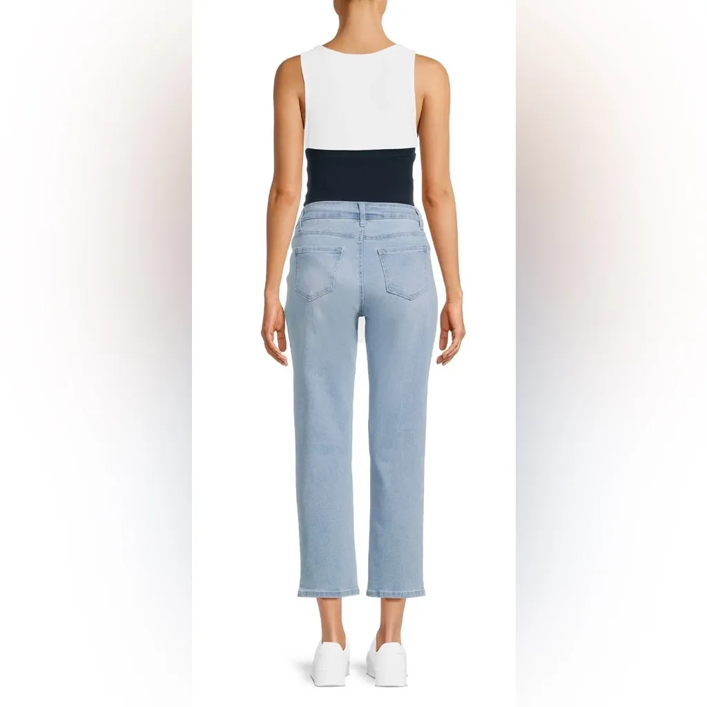 NWT - Maternity Straight Jeans with Belly Band - Image 3