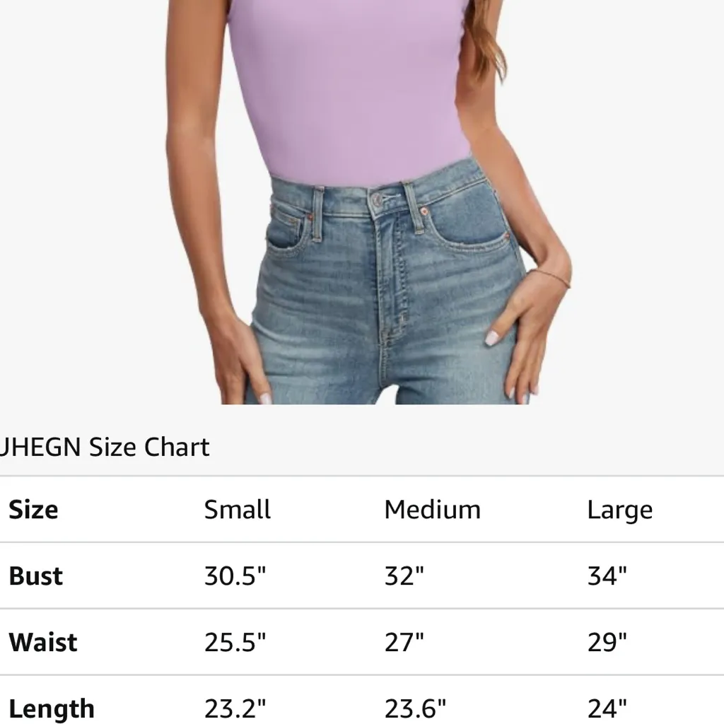 NWOT‎ Light purple ribbed tank - Image 6