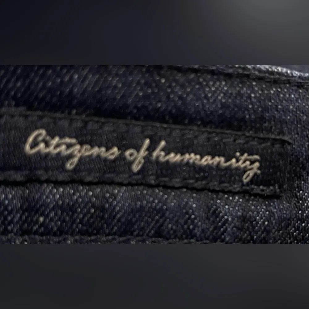 Citizens of humanity high rise wide leg blue jean. Size 26 - Image 3